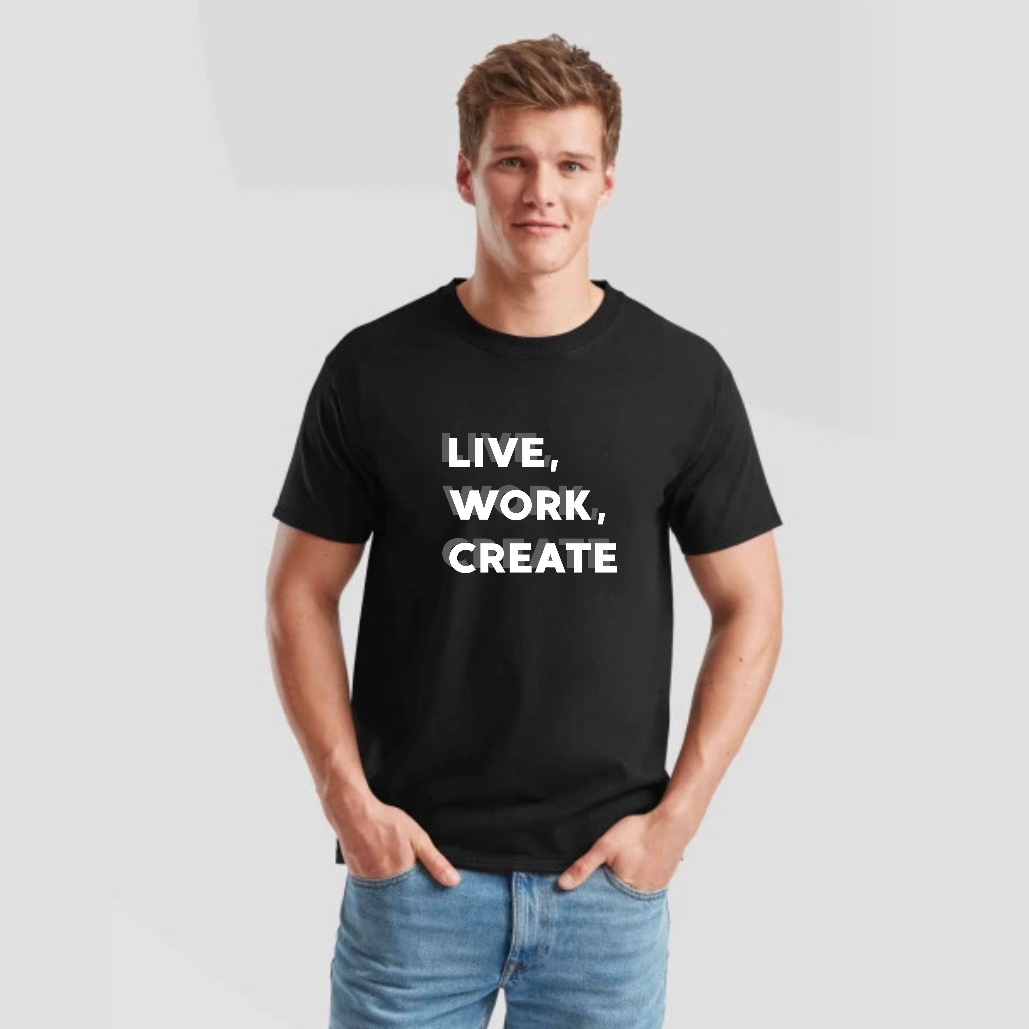 LEAVE, WORK, CREATE
